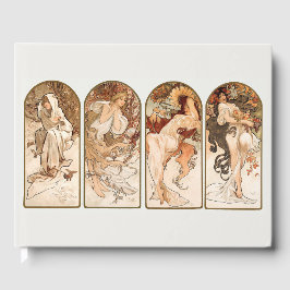 GÄSTEBUCH : ALPHONS MARIA MUCHA : DIE SAISONEN