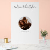 Gästebuch-Alternative Foto für Hochzeiten Acrylschild (Hochzeit)