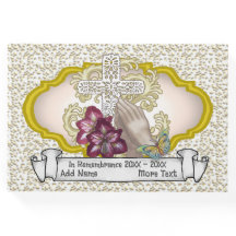 Gästebuch Amaryllis Cross Memorial