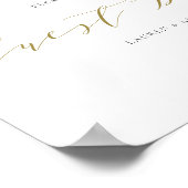 Gästebuch Aquarell und Weiße Blume (Ecke)