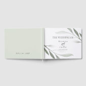 Gästebuch | Aquarellblättern (Voll)