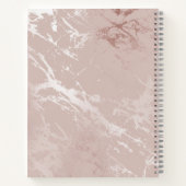 Gästebuch aus weißem und silberfarbenem Brautparty Notizblock (Rückseite)