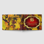 Gästebuch - Autumnal Happy Thanksgiving (Voll)