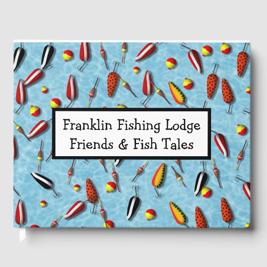 Gästebuch - Bobs und Köme fischen (Vorderseite)