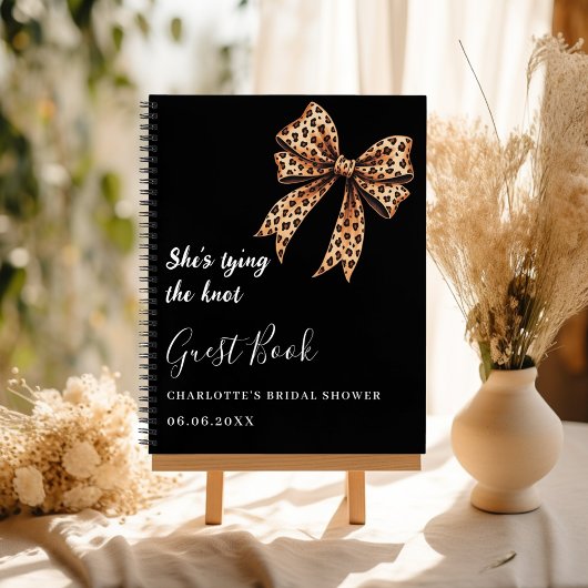 Gästebuch Brautparty Notizblock