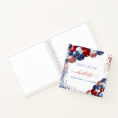 Gästebuch Brautparty patriotisch 4. Juli Notizblock (Innenseite)