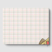 Gästebuch - Chinook Salmon auf Kariert (Rückseite)