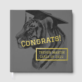 Gästebuch der einzigartigen Foil Graduation Party