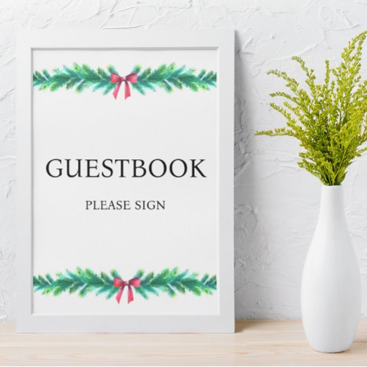 Gästebuch der Weihnachtsabteilung