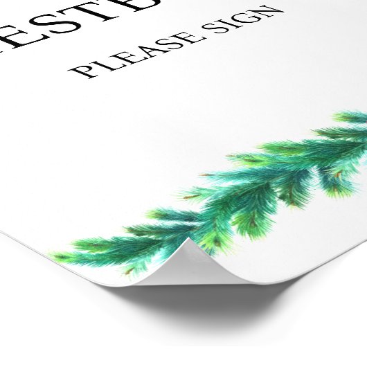 Gästebuch der Weihnachtsabteilung (Ecke)