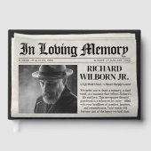 Gästebuch der Zeitung Memorial (Vorderseite)