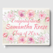 Gästebuch des Abschlusses Floral (Vorderseite)