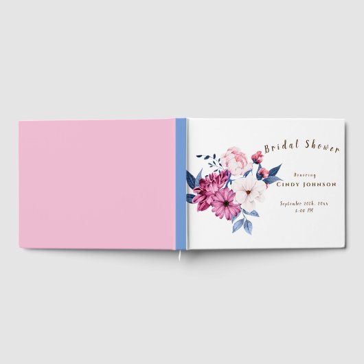 Gästebuch des Brautparty Floral (Voll)