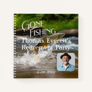Gästebuch des Party "Themed Retirement" Notizblock