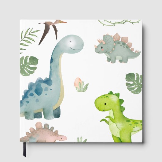 Gästebuch Dinosaur Geburtstag (Vorderseite)