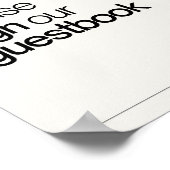 Gästebuch Erinnerung Hostel Bed & Breakfast Info (Ecke)