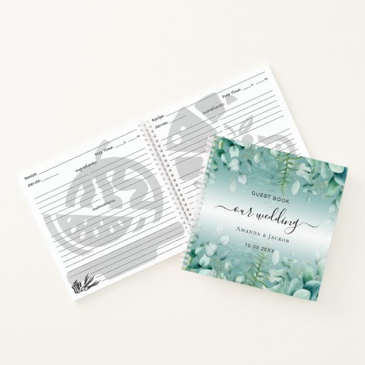 Gästebuch Eukalyptus-Grünwald Notizblock (Innenseite)