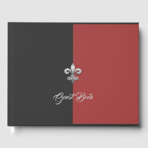 Gästebuch Fleur De Lis
