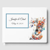 Gästebuch Floral Guitar (Vorderseite)