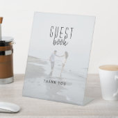 Gästebuch-Foto Wedding Pedestal-Zeichen Sockelschild (In SItu)