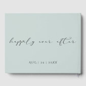 Gästebuch Fresh Spring Blumen and Foliage (Rückseite)