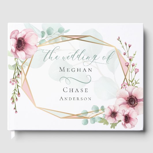 Gästebuch Fresh Spring Blumen and Foliage (Vorderseite)