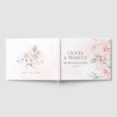 Gästebuch | Frühlingsfarbe Rosa Hütte Rose (Voll)