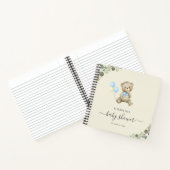 Gästebuch für Baby-Dusche Notizblock (Innenseite)