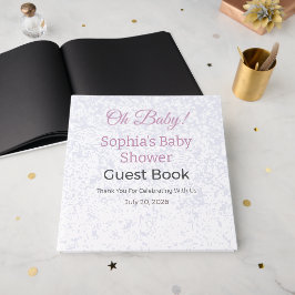 Gästebuch für Baby Shower | Elegantes Erinnerungss