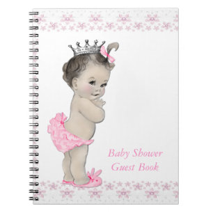 Gästebuch für Baby Shower Mädchen Notizblock