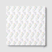 Gästebuch für Baby Shower mit Frühlingshirsch (Rückseite)