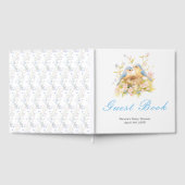Gästebuch für Baby Shower mit Frühlingsvögeln (Voll)