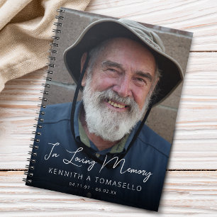 Gästebuch für Beerdigungsfotos Notizblock