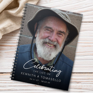 Gästebuch für Beerdigungsfotos Notizblock