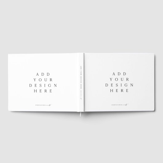 Gästebuch für benutzerdefiniertes Design (Voll)