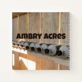 Gästebuch für Besucher im Sugar Shack Notizblock (Rückseite)