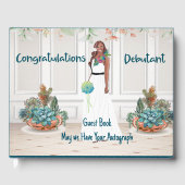 Gästebuch für Black Debutante Celebration (Vorderseite)