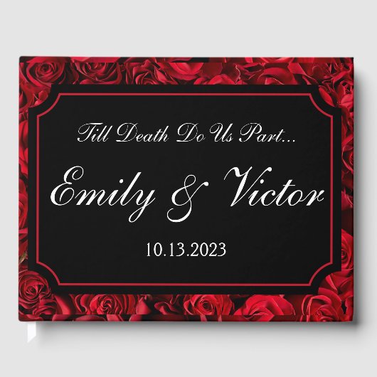 Gästebuch für die Gotische Rose (Vorderseite)