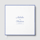 Gästebuch für eine moderne Hochzeit. (Vorderseite)