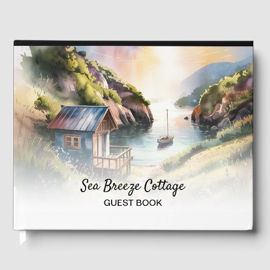 Gästebuch für Ferien - Anpassbar (Vorderseite)