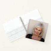 Gästebuch für Gedenkfeier oder Beerdigung des Foto Notizblock (Innenseite)