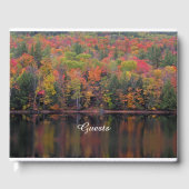 Gästebuch für Herbst-Blätter (Vorderseite)