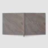 Gästebuch für Hochzeit Elegantes Schwarzes Thema (Voll)