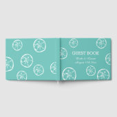 Gästebuch für Hochzeiten am Strand mit Sand-Dollar (Voll)