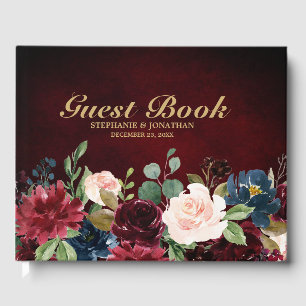 Gästebuch für Hochzeiten in Burgund, Rote Marine