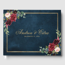 Gästebuch für Hochzeiten in Burgund, Rote Marine