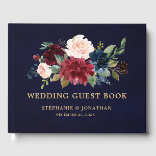 Gästebuch für Hochzeiten in Burgund, Rote Marine