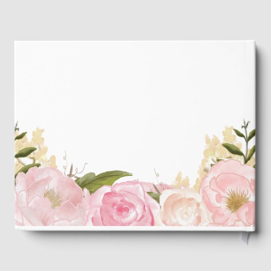 Gästebuch für Hochzeiten oder Brautparty (Rückseite)