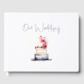 Gästebuch für Hochzeitskuchen (Vorderseite)