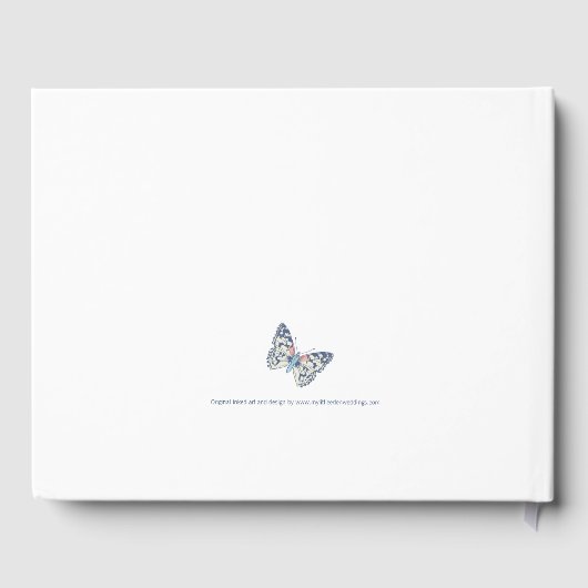 Gästebuch für Hochzeitskunst (Rückseite)